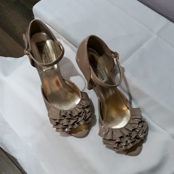 Steve Madden Peep Toe Heels - Picture 4 of 5